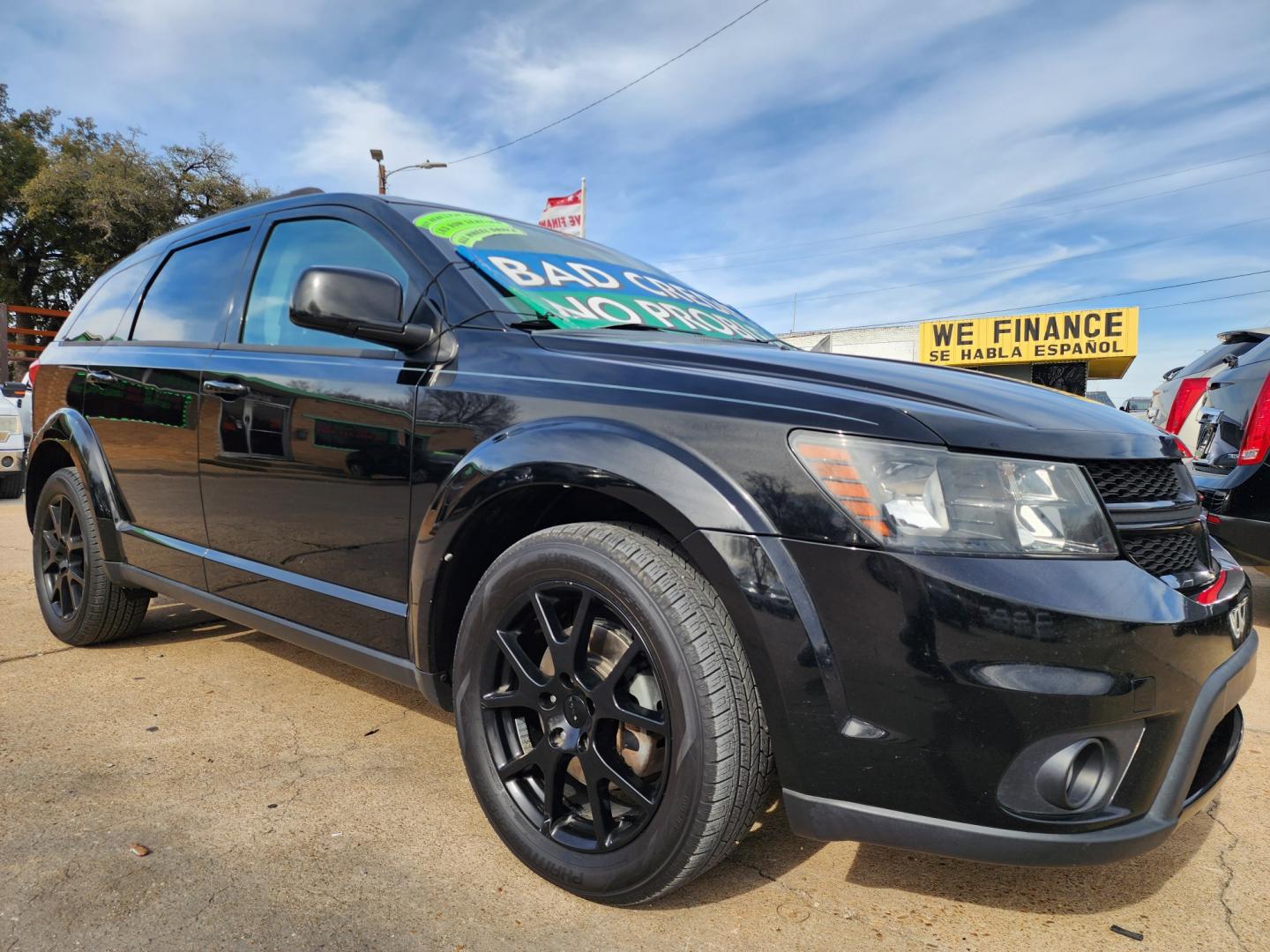 2016 BLACK /BLACK Dodge Journey SXT (3C4PDDBG0GT) with an 3.6L V6 DOHC 24V engine, 6A transmission, located at 2660 S.Garland Avenue, Garland, TX, 75041, (469) 298-3118, 32.885551, -96.655602 - Welcome to DallasAutos4Less, one of the Premier BUY HERE PAY HERE Dealers in the North Dallas Area. We specialize in financing to people with NO CREDIT or BAD CREDIT. We need proof of income, proof of residence, and a ID. Come buy your new car from us today!! This is a SUPER CLEAN 2016 DODGE JOUR - Photo#1